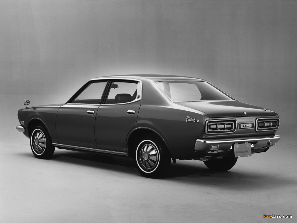 Datsun Bluebird U Sedan (610) 1971–73 pictures (1024 x 768)