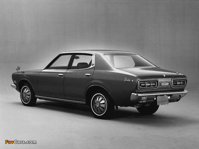 Datsun Bluebird U Sedan (610) 1971–73 pictures (640 x 480)