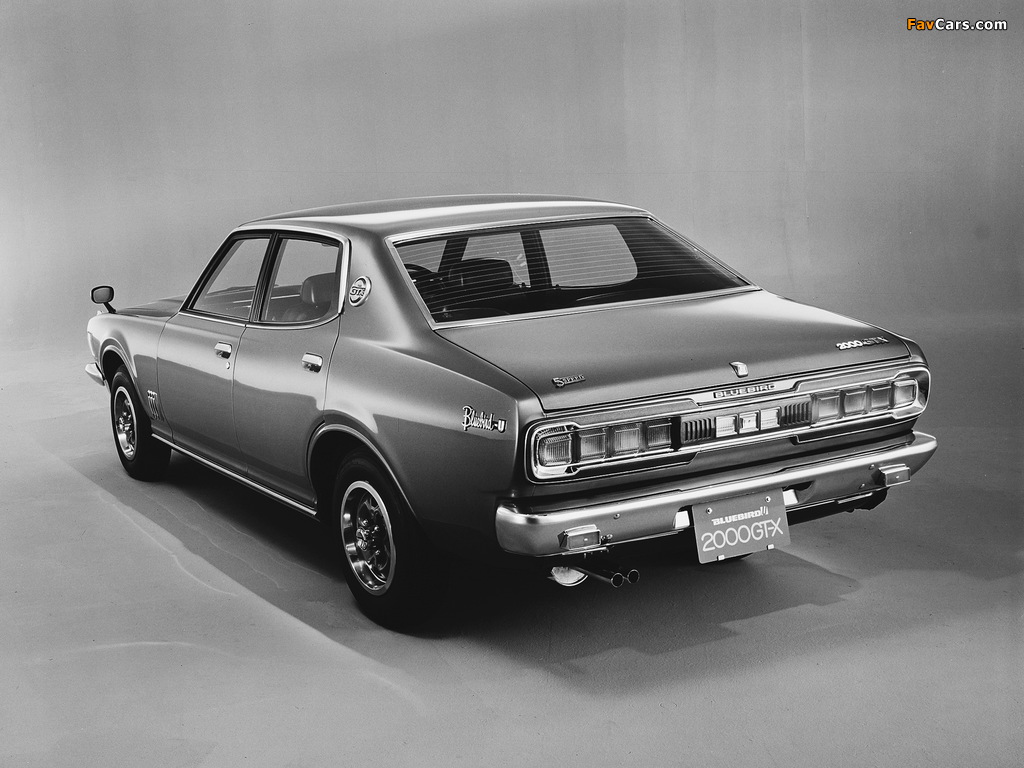 Datsun Bluebird U Sedan 2000 GT (610) 1973–76 pictures (1024 x 768)