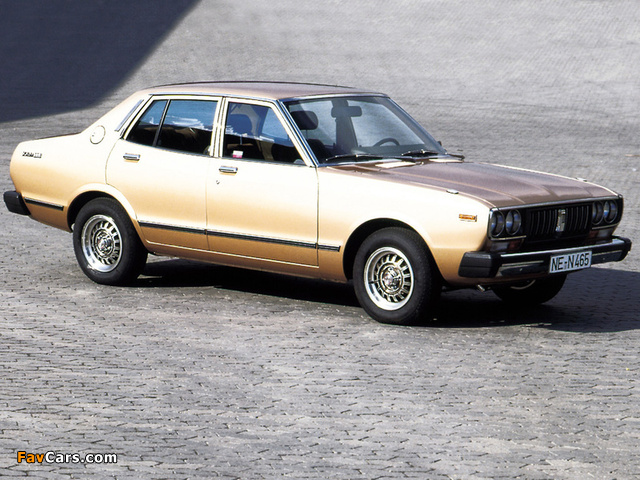 Images of Datsun Bluebird Sedan (810) 1976–78 (640 x 480)