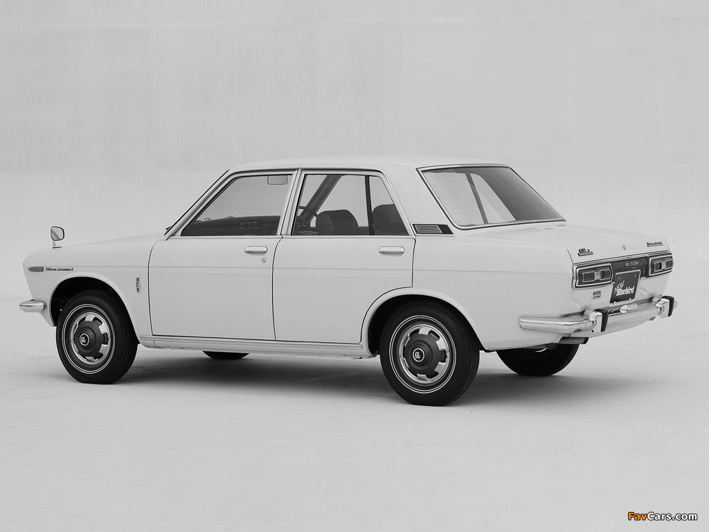 Photos of Datsun Bluebird 4-door Sedan (510) 1967–72 (1024 x 768)