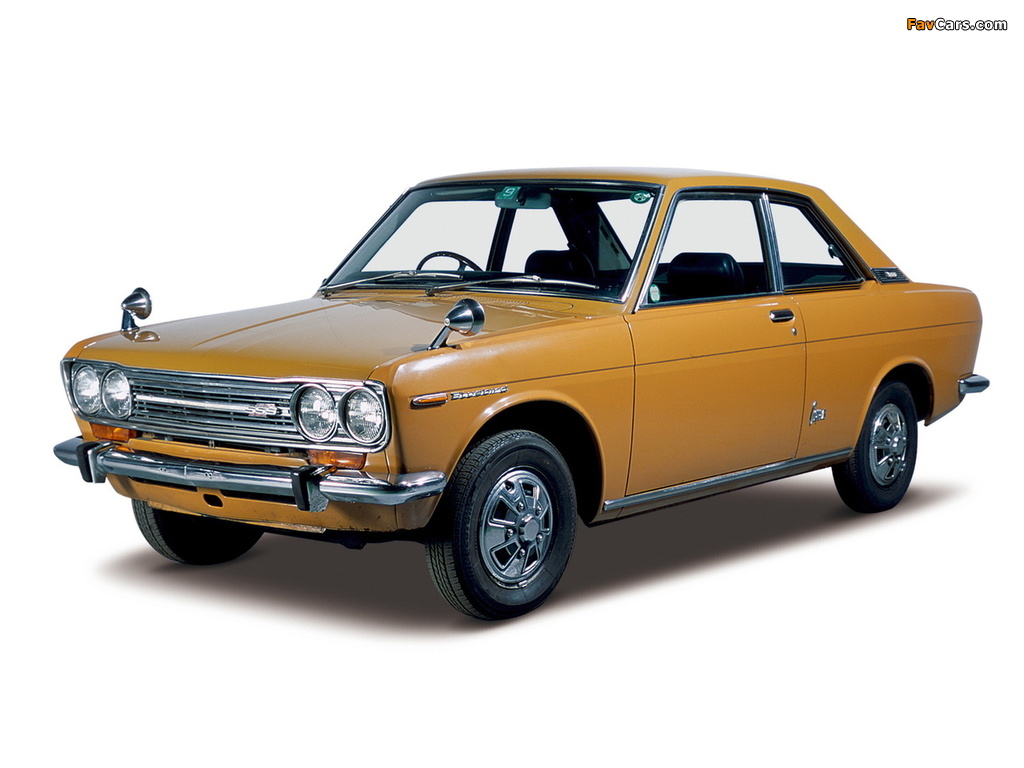 Pictures of Datsun Bluebird 1600 SSS Coupe (KB510) 1968–71 (1024 x 768)