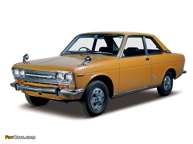 Pictures of Datsun Bluebird 1600 SSS Coupe (KB510) 1968–71 (640 x 480)