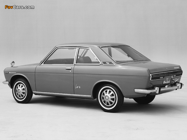 Datsun Bluebird 1600 SSS Coupe (KB510) 1968–71 wallpapers (640 x 480)