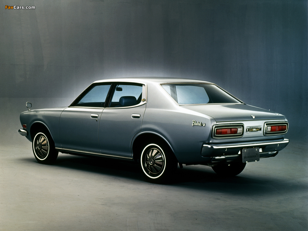 Datsun Bluebird U Sedan (610) 1971–73 wallpapers (1024 x 768)