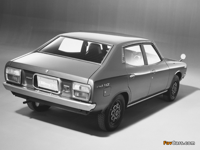 Pictures of Nissan Cherry F-II 4-door Sedan (F10) 1974–78 (640 x 480)