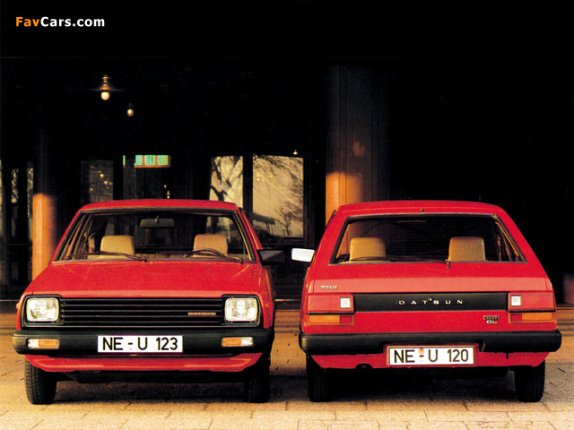 Datsun Cherry 5-door (N10) 1980–82 wallpapers (640 x 480)