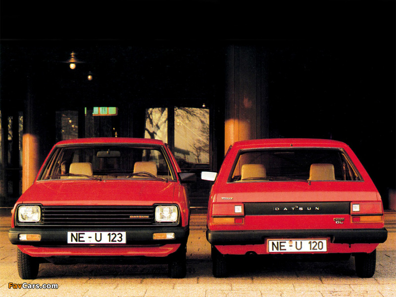 Datsun Cherry 5-door (N10) 1980–82 wallpapers (800 x 600)