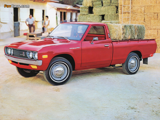 Datsun Pickup (620) 1972–79 photos (640 x 480)