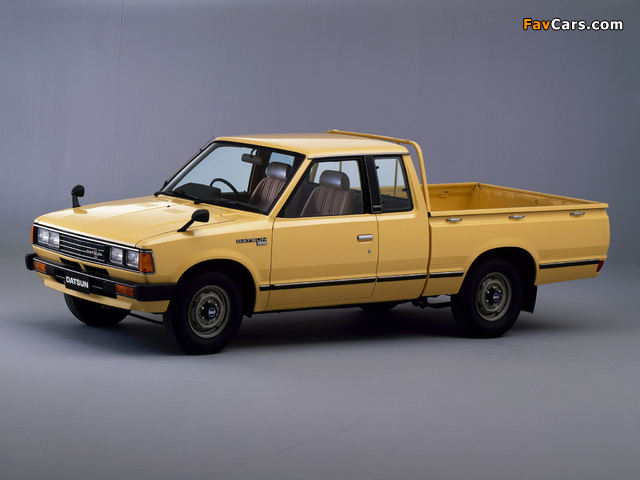 Datsun Pickup King Cab JP-spec (720) 1979–85 photos (640 x 480)