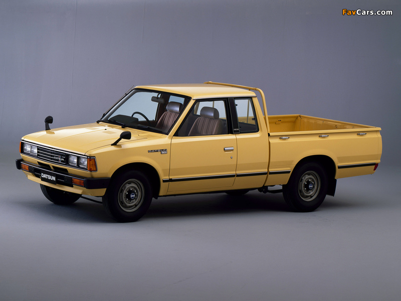 Datsun Pickup King Cab JP-spec (720) 1979–85 photos (800 x 600)