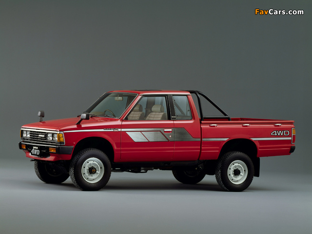 Datsun Pickup 4WD King Cab JP-spec (720) 1980–85 images (640 x 480)