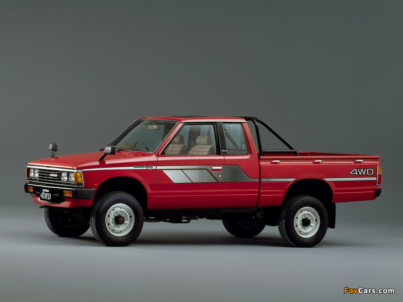 Datsun Pickup 4WD King Cab JP-spec (720) 1980–85 images (800 x 600)