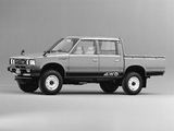 Datsun Pickup 4WD Double Cab JP-spec (720) 1980–83 images