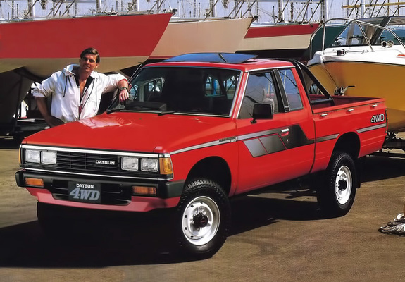 Images of Datsun Pickup 4WD King Cab JP-spec (720) 1980–85