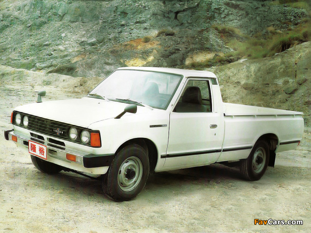 Datsun Pickup Regular Cab (720) 1979–85 wallpapers (640 x 480)