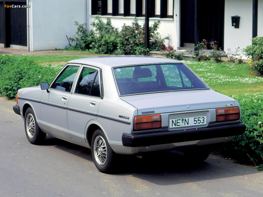Datsun Sunny Sedan (B310) 1980–82 images (1024 x 768)