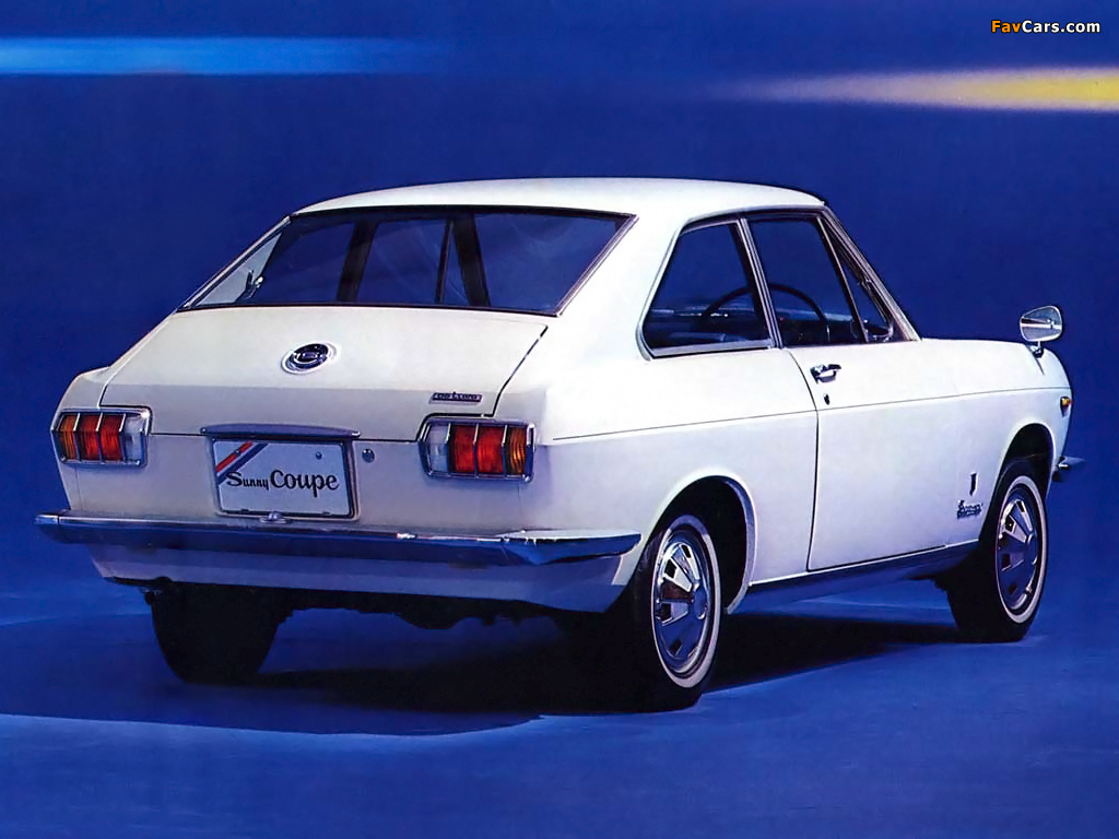 Pictures of Datsun Sunny Coupe (KB10) 1968–70 (1024 x 768)