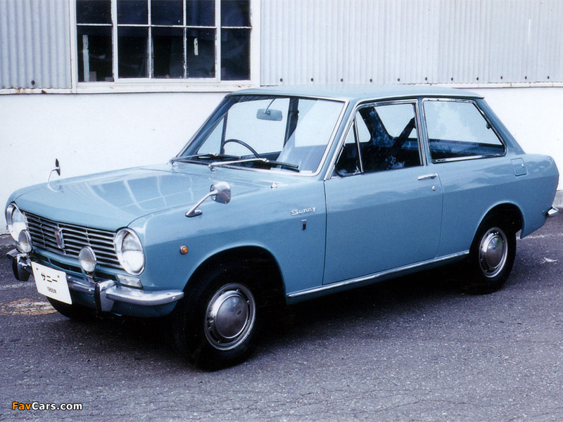 Datsun Sunny 2-door Sedan (B10) 1966–70 wallpapers (800 x 600)