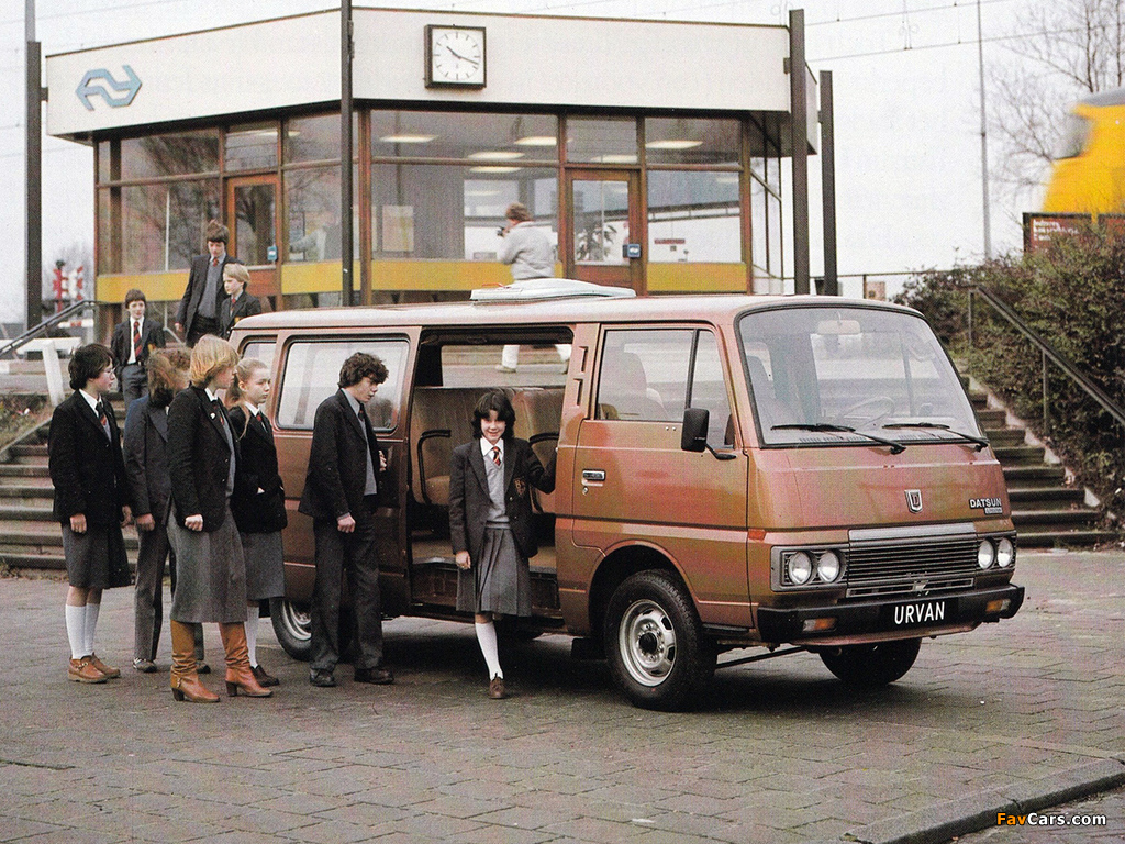 Datsun Urvan (E23) 1980–86 images (1024 x 768)