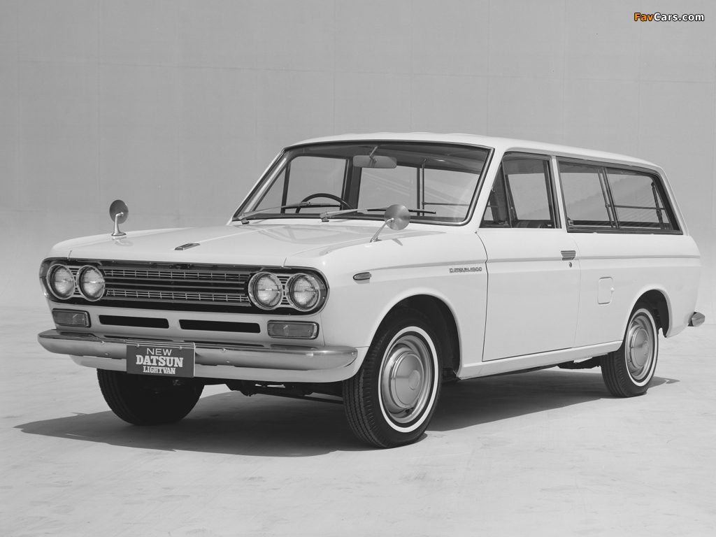 Datsun LightVan (V521) 1968–72 wallpapers (1024 x 768)