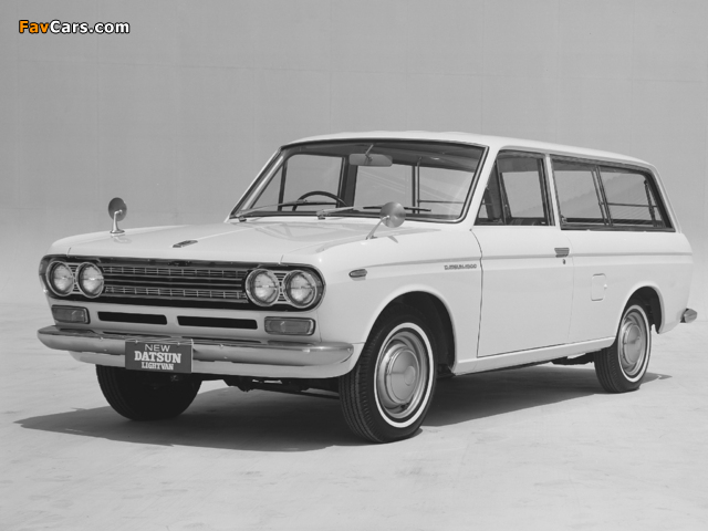 Datsun LightVan (V521) 1968–72 wallpapers (640 x 480)