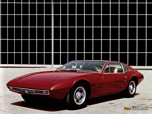 De Tomaso Zonda Concept 1971 wallpapers (640 x 480)