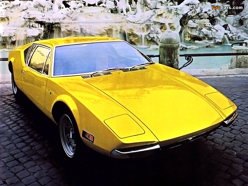 Photos of De Tomaso Pantera 1970–71 (800 x 600)