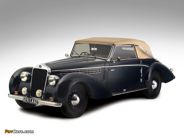 Pictures of Delage D6-70 Cabriolet by Guillore 1938 (640 x 480)