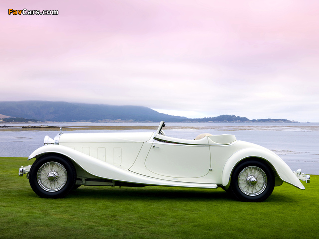 Delage D8S Roadster by de Villars 1933 photos (640 x 480)