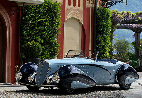 Delahaye 135 M Cabriolet by Figoni & Falaschi 1937 wallpapers