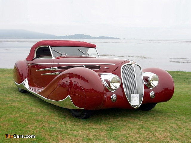 Delahaye 165 Cabriolet by Figoni & Falaschi 1938– images (640 x 480)