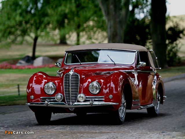 Delahaye 175S Cabriolet by Chapron 1947– images (640 x 480)