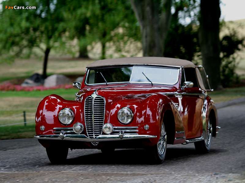 Delahaye 175S Cabriolet by Chapron 1947– images (800 x 600)