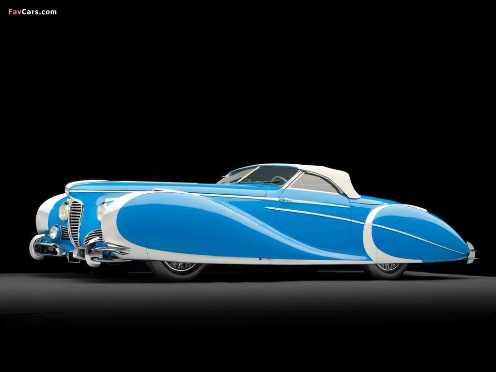 Pictures of Delahaye 175S Roadster by Saoutchik 1949 (1024 x 768)