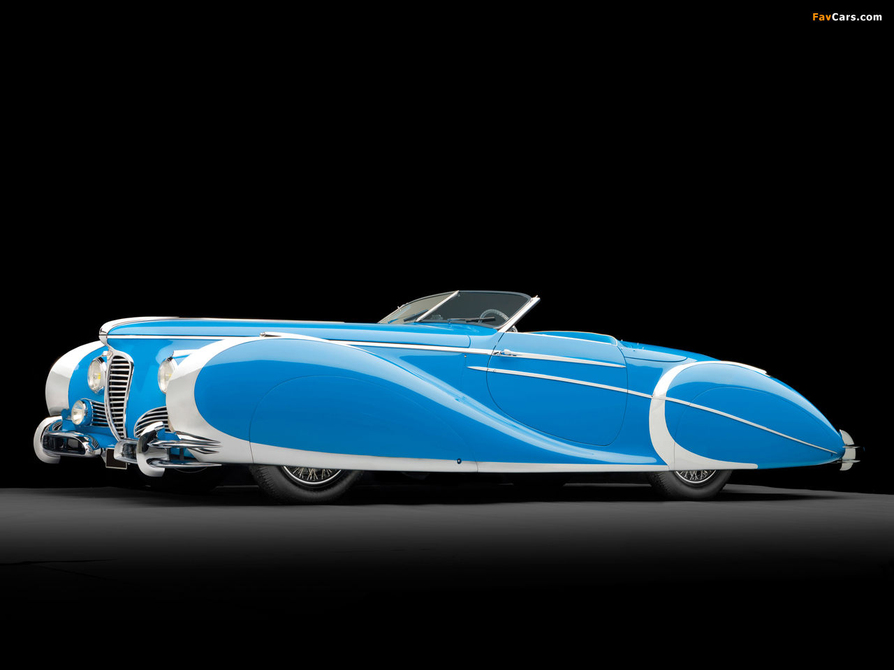 Delahaye 175S Roadster by Saoutchik 1949 wallpapers (1280 x 960)