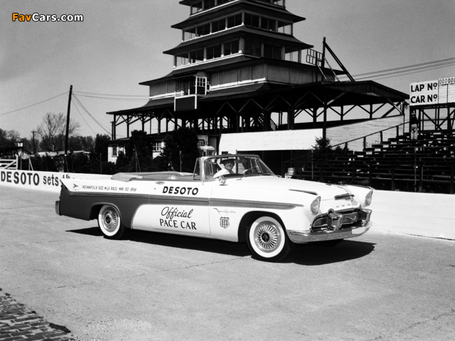 Images of DeSoto Adventurer Convertible Indy 500 Pace Car 1956 (640 x 480)