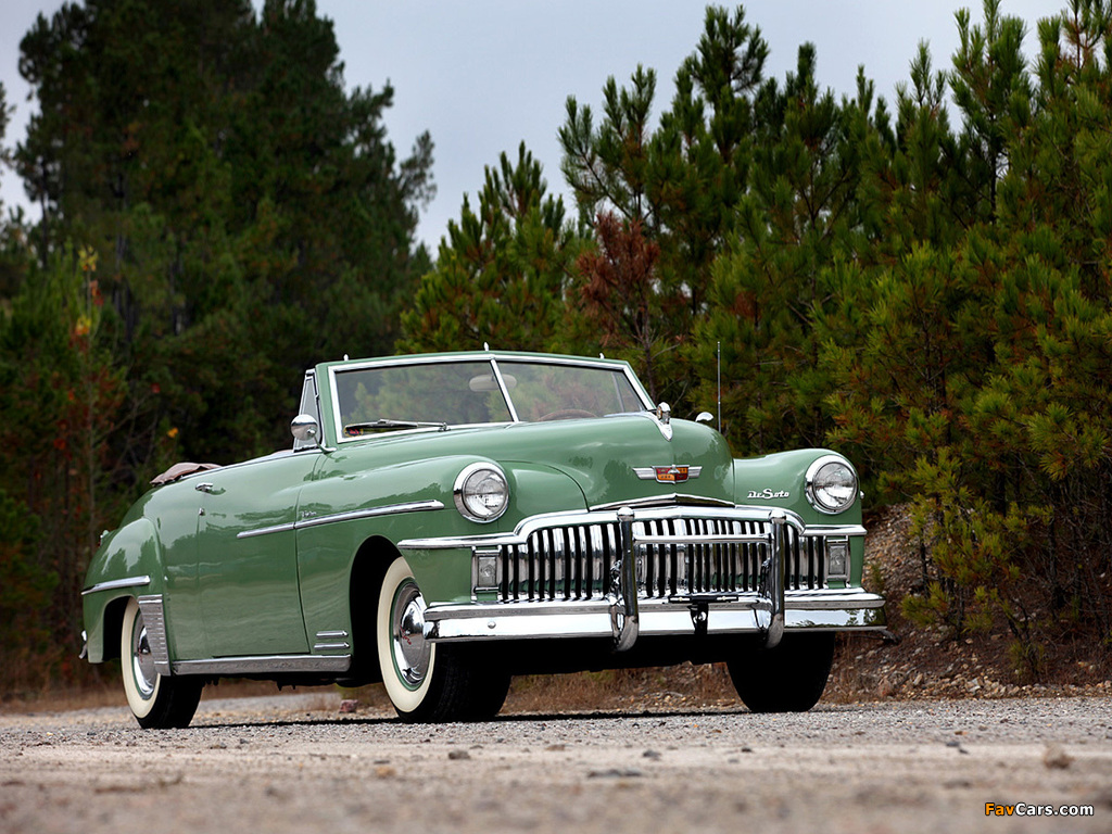 DeSoto Custom Convertible Coupe 1949 images (1024 x 768)