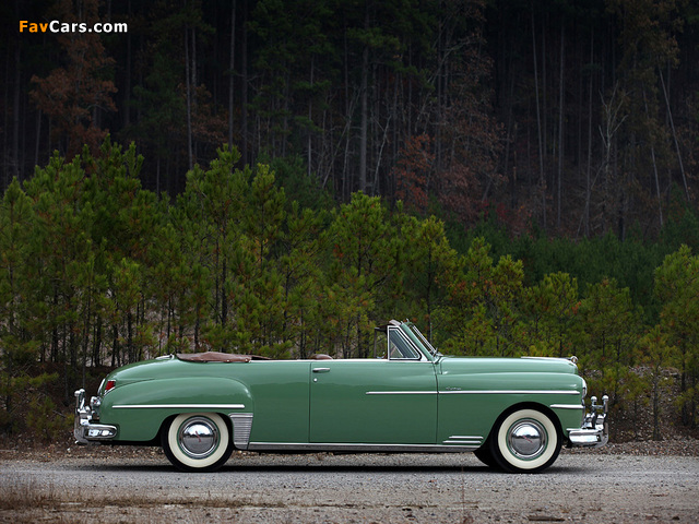 Pictures of DeSoto Custom Convertible Coupe 1949 (640 x 480)