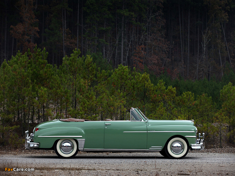 Pictures of DeSoto Custom Convertible Coupe 1949 (800 x 600)