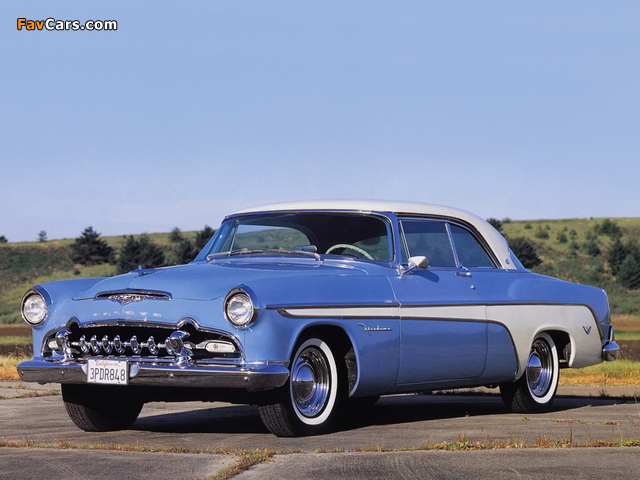 DeSoto Firedome 2-door Coupe 1955 wallpapers (640 x 480)