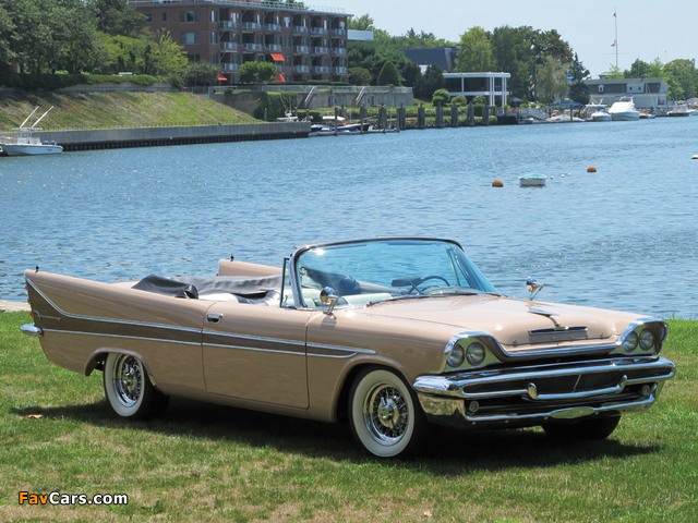 Pictures of DeSoto Firesweep Convertible 1958 (640 x 480)