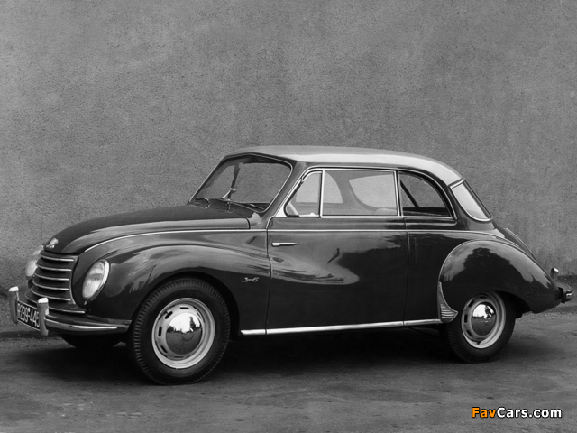 DKW 3=6 Sonderklasse Limousine Spezial (F91) 1953–55 images (640 x 480)