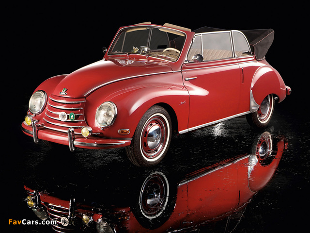 DKW 3=6 Cabrio (F93) 1955–59 images (640 x 480)