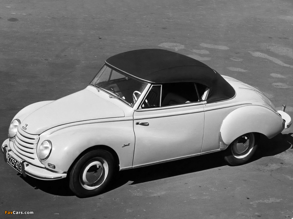 Pictures of DKW F91 Luxus Cabriolet 1955– (1024 x 768)