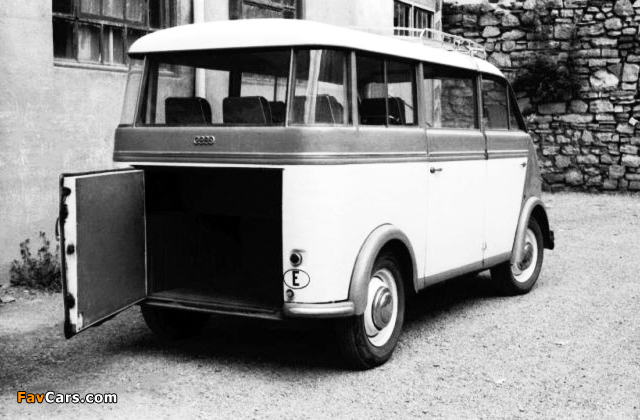 DKW Schnellaster Bus (F89L) 1952–54 wallpapers (640 x 420)