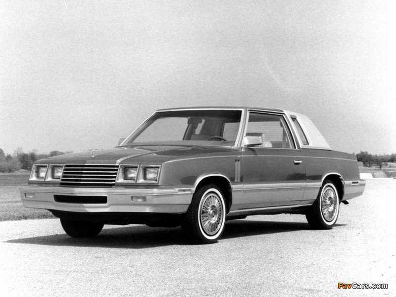 Pictures of Dodge 400 Coupe 1982–83 (800 x 600)