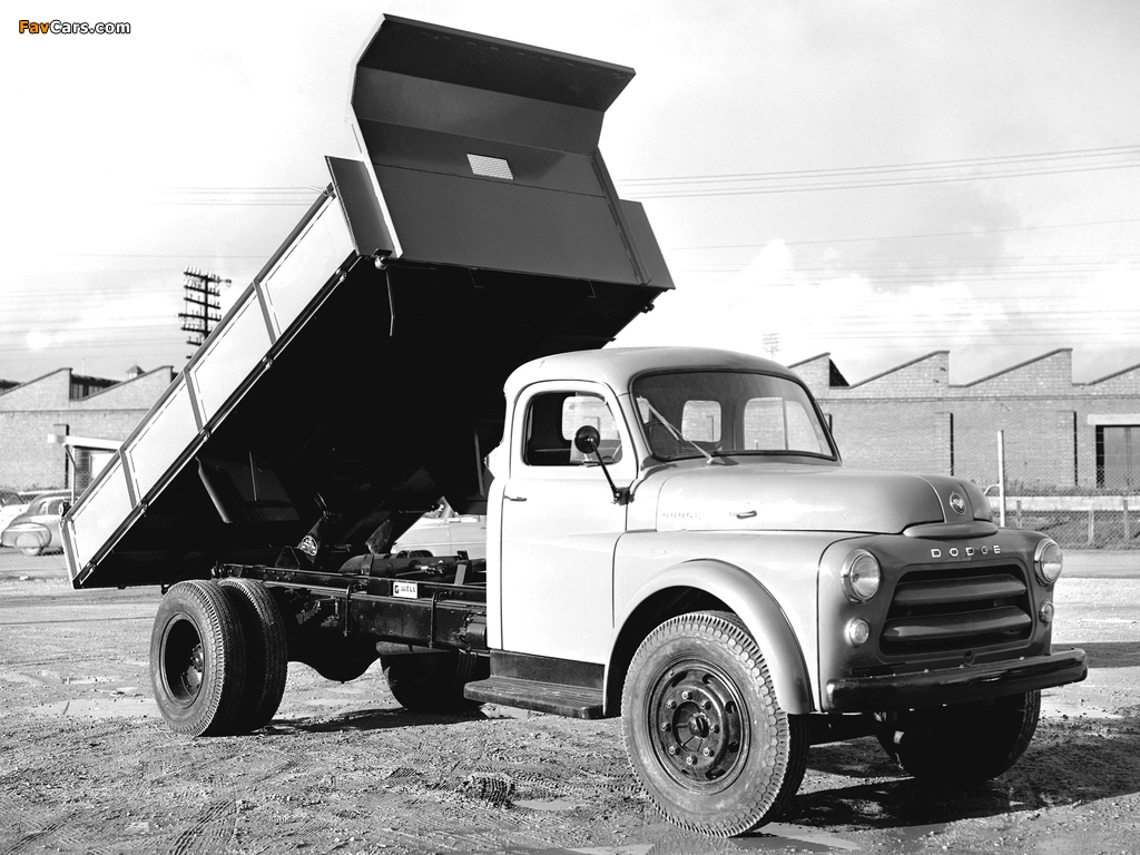 Photos of Dodge 8-65 AD Dump Truck 1955–58 (1024 x 768)