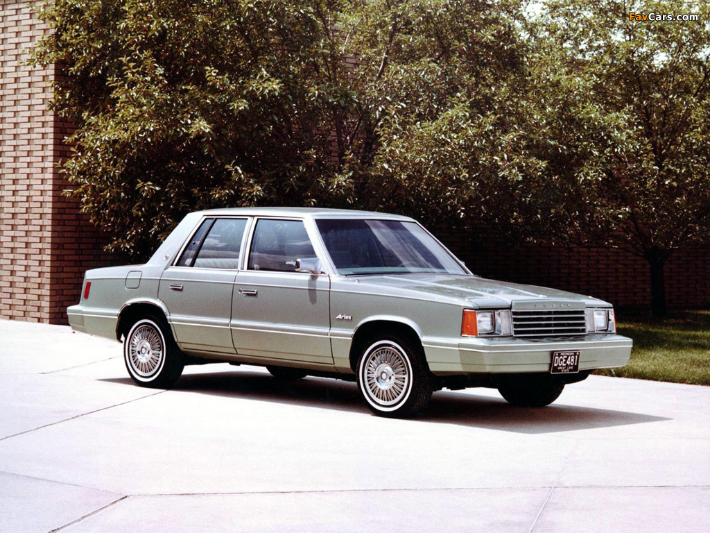 Dodge Aries 1980–81 images (1024 x 768)
