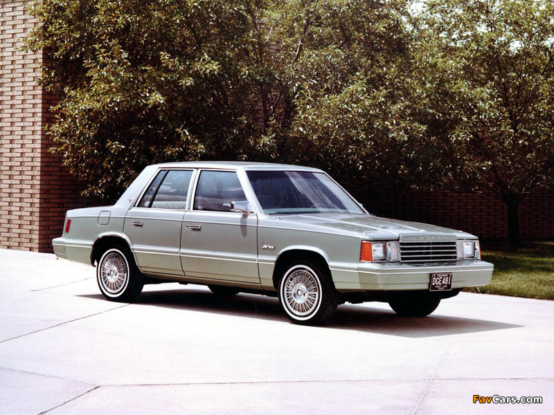 Dodge Aries 1980–81 images (800 x 600)